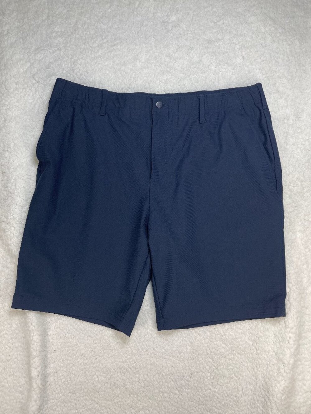 Champion Golf Shorts Mens Size 38W Blue Deep Pockets Wicking 6 Pockets 38x8.5